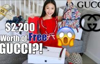 GUCCI HAUL AND TRY ON!!!