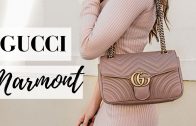GUCCI MARMONT BAG SMALL 1 YEAR REVIEW // What fits, Pros & Cons, Wear and Tear, Regrets?